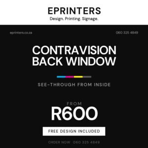 Contravision Back Window