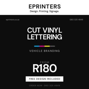 Cut Vinyl Lettering