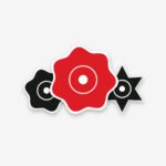 Custom Shape Stickers printed on vinyl by ePrinters