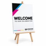 Welcome Board – Sticker on Correx (A3–A0) by ePrinters
