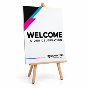 Welcome Board – Sticker on Correx (A3–A0) by ePrinters