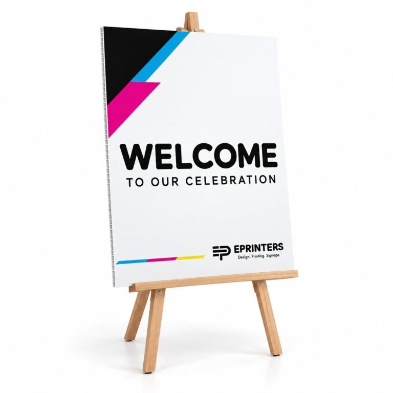Welcome Board on Correx