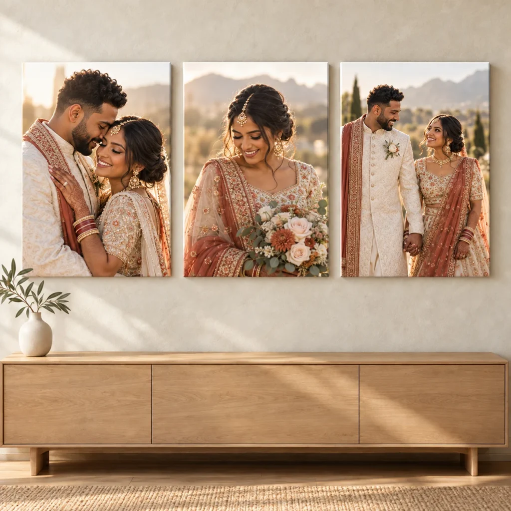 3 A4 Canvas Prints